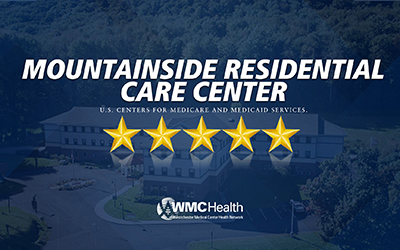 Mountainside Residential Care Center Receives Five-Star Rating from Centers for Medicare & Medicaid Services